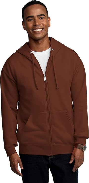 Men's Eversoft Fleece Hoodies, Moisture Wicking & Breathable, Full